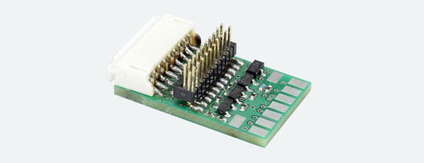 ESU 51954 21MTC to 9-pin JST Adapter Board (for Athearn locomotives) - 9-Pin JST to NEM660 21MTC Integral Co