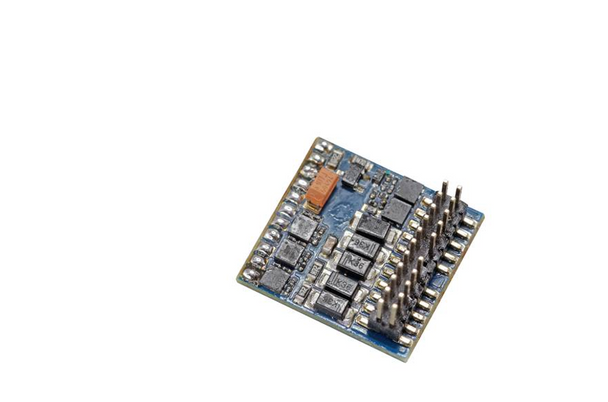 ESU 59212 LokPilot 5 Fx Standard Multi-protocol (DCC/MM/SX/M4) Function-Only Decoder - NEM658 PluX22 Integral Connector