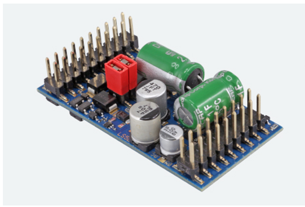 ESU 59325 LokPilot 5 L NMRA DCC Decoder - Pin Header with Adapter Board