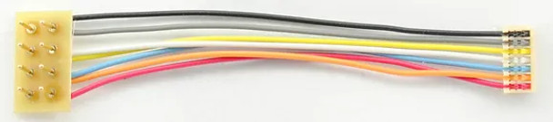 TCS 1187 Wire Harness - MC-C628-630 - 2.5cm 8-pin NMRA (NEM652) to 7-pin Micro JST for Stewart C628 and C630