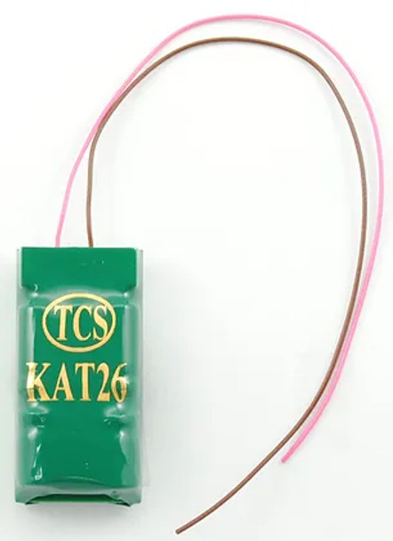 TCS 1466 KAT26 DCC Decoder - NMRA 9-pin JST to Hardwire