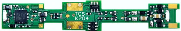 TCS 1673 K7D4 DCC Decoder - N Drop-in Board for Kato ACS-64, SDP40F, and Glacier Express