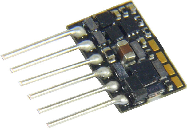 ZIMO MX615N Nano DCC Decoder - NEM651 6-pin Integral Connector