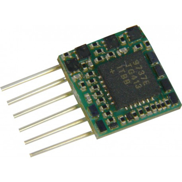 ZIMO MX616N Nano DCC Decoder - NEM651 6-pin Integral Connector