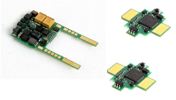 ZIMO SETMX605 DCC Sound Decoder Set - N Drop-in Board for Kato Euro, Japan Type and others (1x MX605, 2x MX605SL)