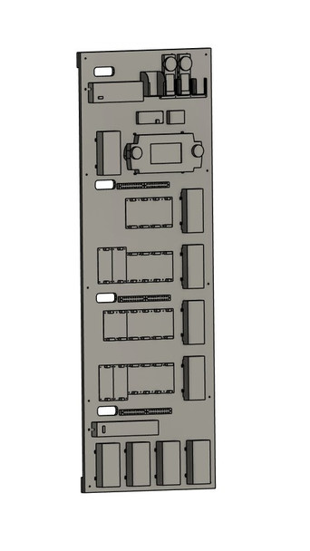 SBS4MRR N Scale 24-Series Tri-Level Control Module for ESU ECoS DCC Command Station