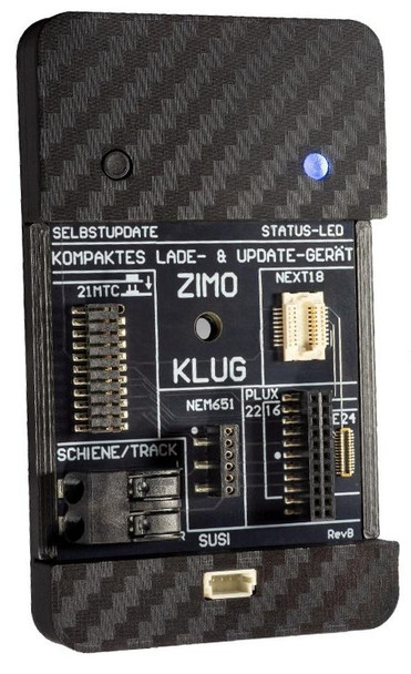 ZIMO KLUG Compact Decoder Software Loading and Update Device for FS- MN- MS- MX-Series Decoders