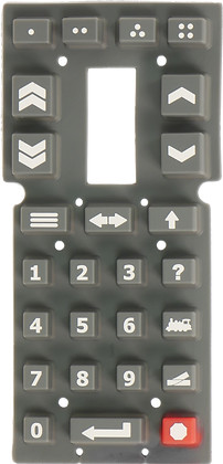 TCS UWT100 Universal WiFi Throttle Replacement Keypad Membrane