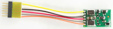 TCS 1397 EUN651P-30 DCC Decoder - NEM651 6-pin Wired Plug
