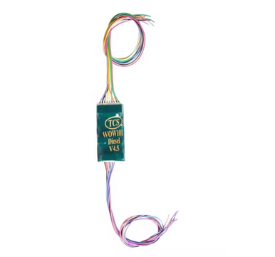 TCS 1530 WOWSound DCC Sound Decoder - WOW101-Diesel - NMRA 9-pin