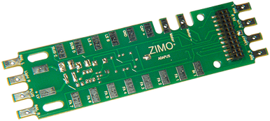 ZIMO ADAPUS 5.0V Function Output NEM658 PluX22 Adapter Board - HO