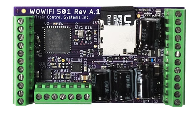 TCS 2203 WOW Wi-Fi Large Scale DCC Sound Decoder - WOW501-Steam - Screw ...