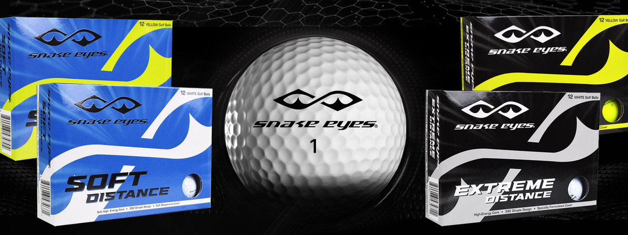 Snake Eyes Golf Balls