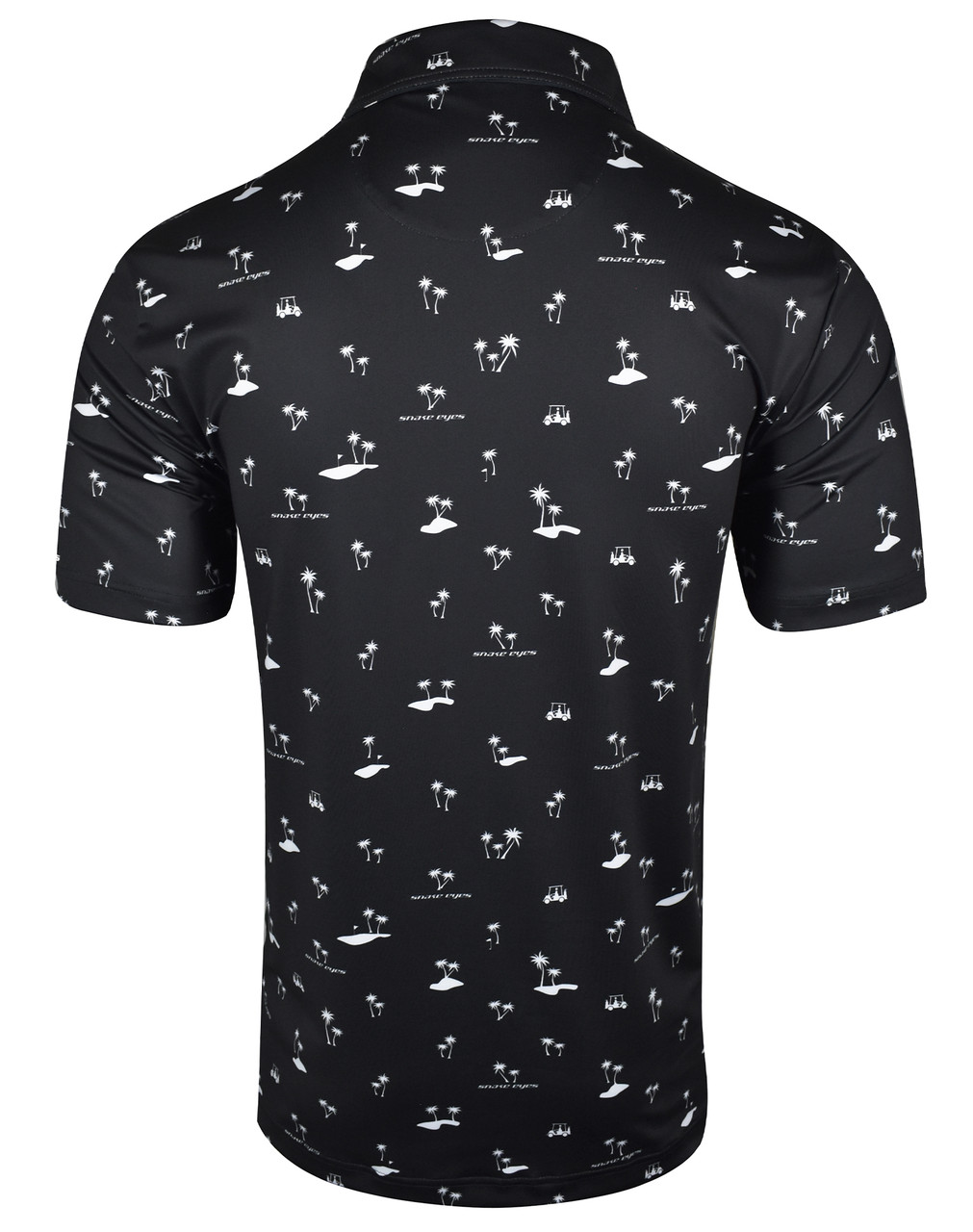 トップス MOON TREE PLANET - POLO black MOON TREE PLANET - POLO black