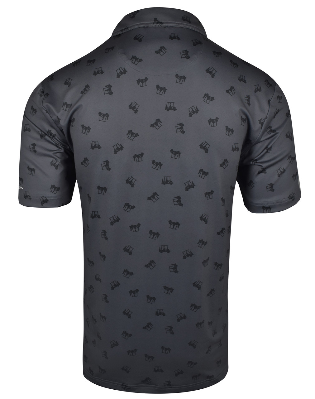 【値下可】Corgi Black Collection Cotton Polo Pembroke Welsh Corgi Golf Polo Corgi Shirt Performance Golf