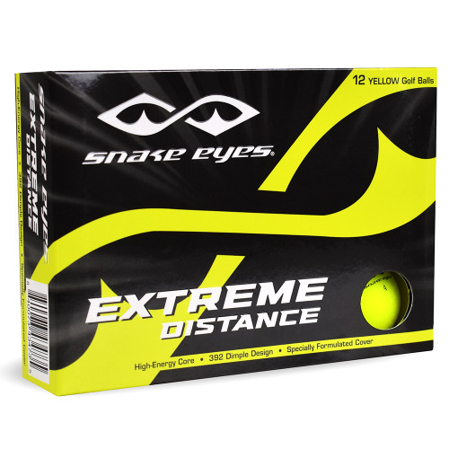 Extreme Distance Golf Balls Yellow