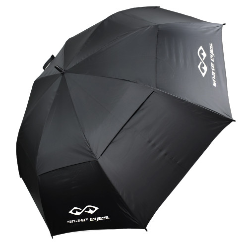 68" Double Canopy Umbrella Black