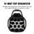 SE500 Cart Bag Dark Grey/Light Grey/Orange
