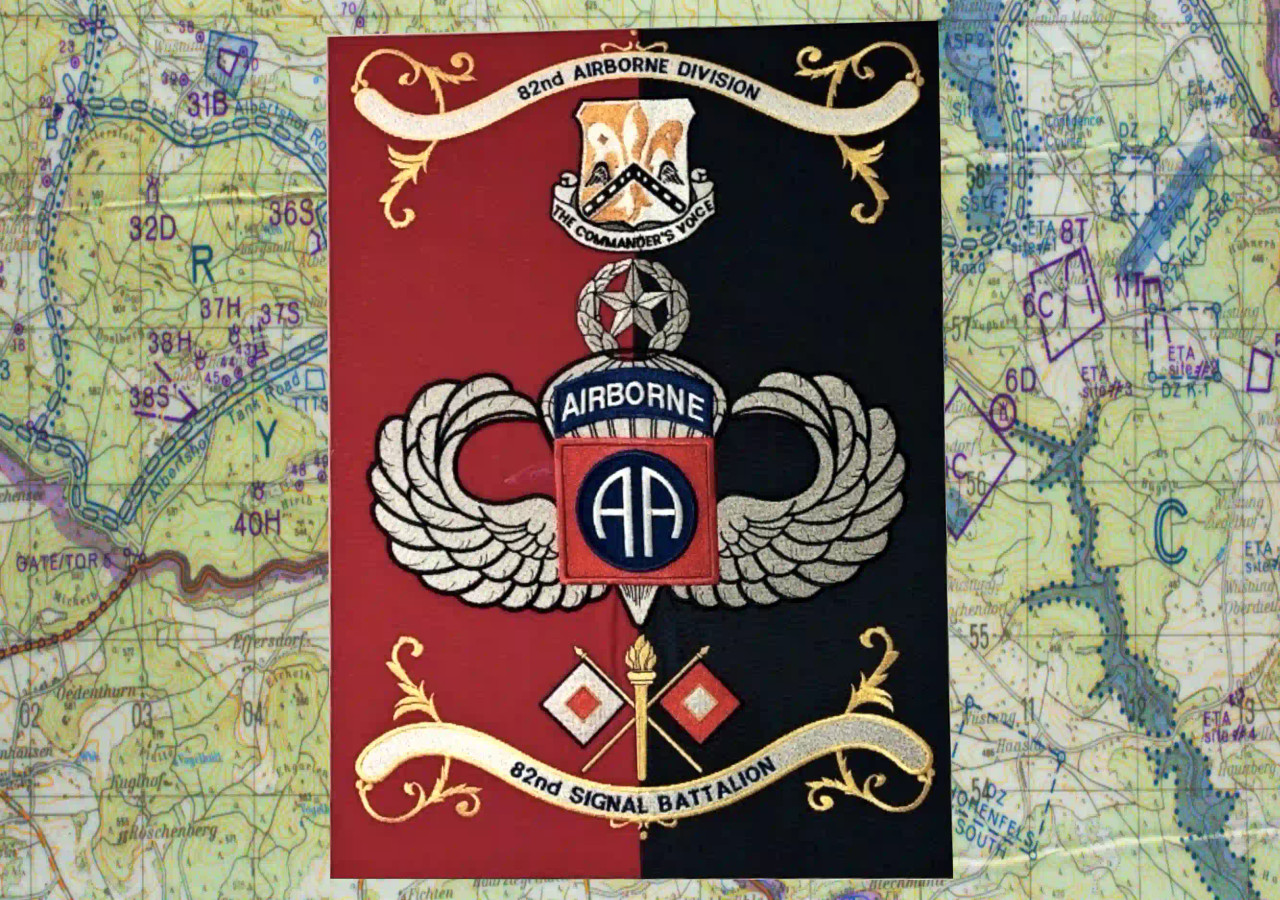 82nd Signal DUI Flag