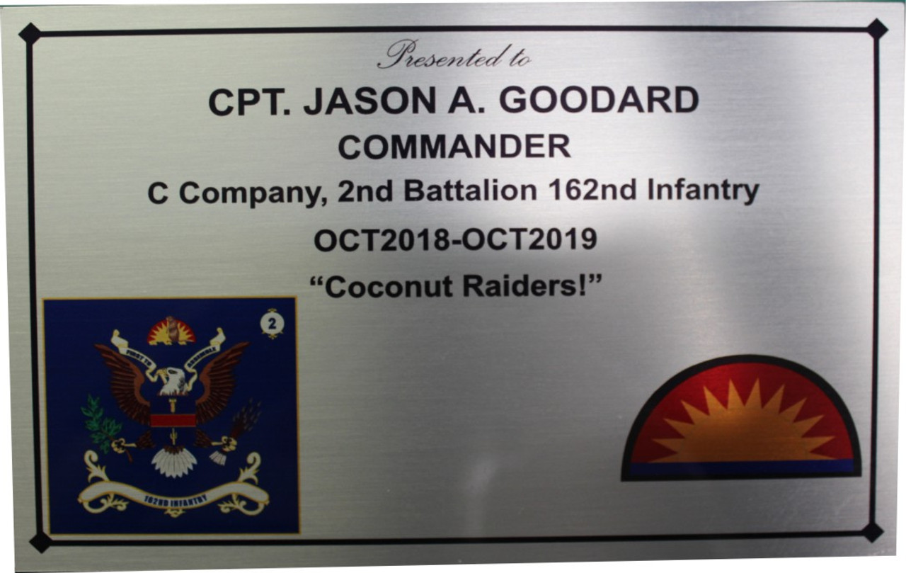 Sublimation Plaque