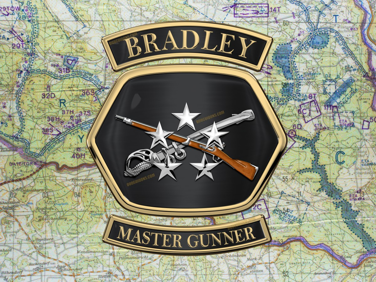 Bradley Master Gunner Medallion