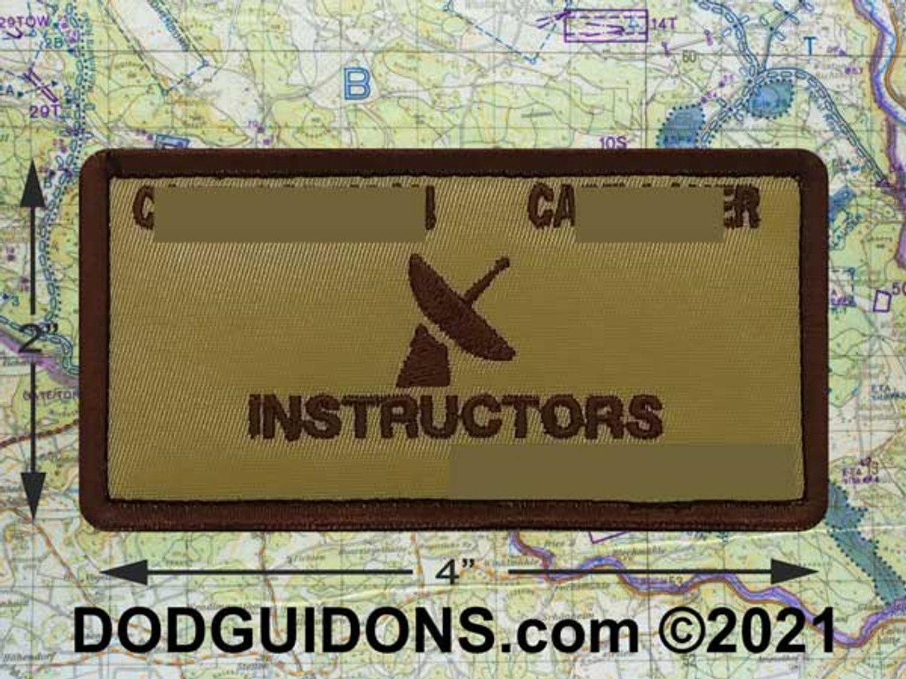 Customized Genuine Leather Military Flak Plate Carrier Patch