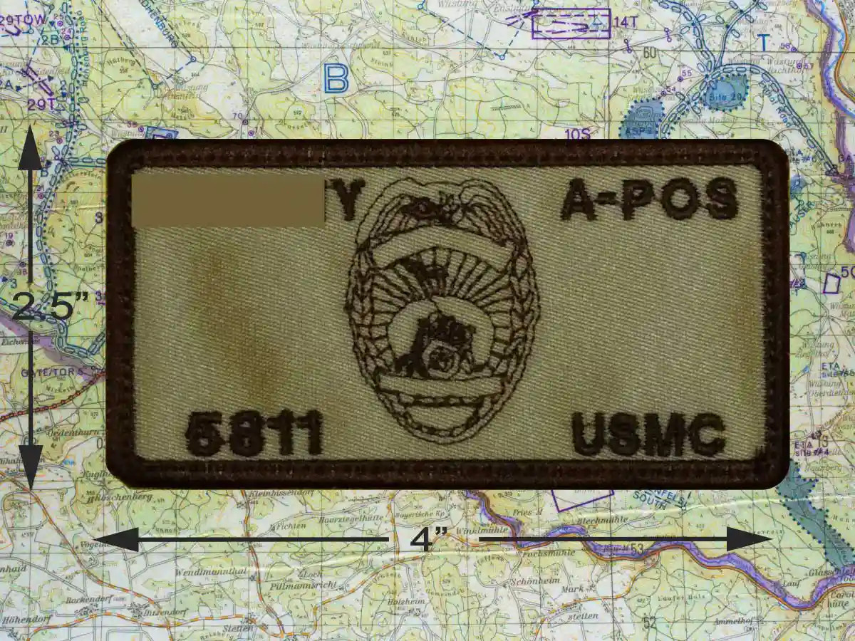 MP Kill Patch USMC for Plate Carrier
