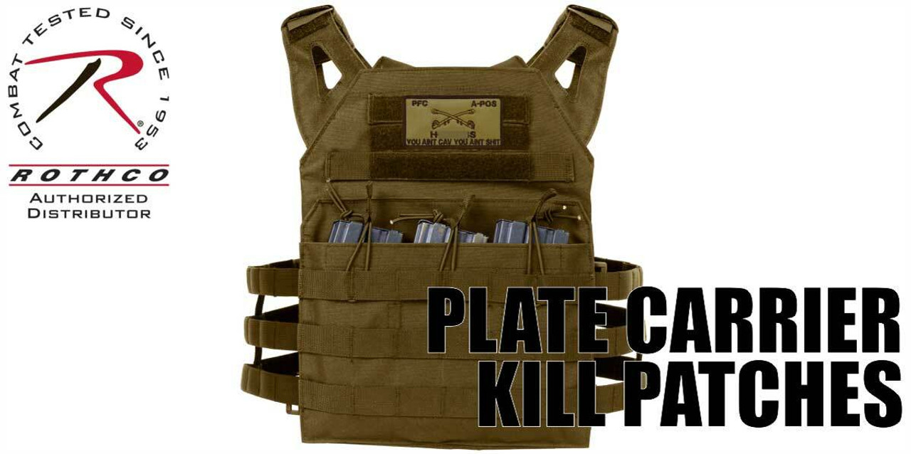 Airborne Flak Plate Carrier Name Tape