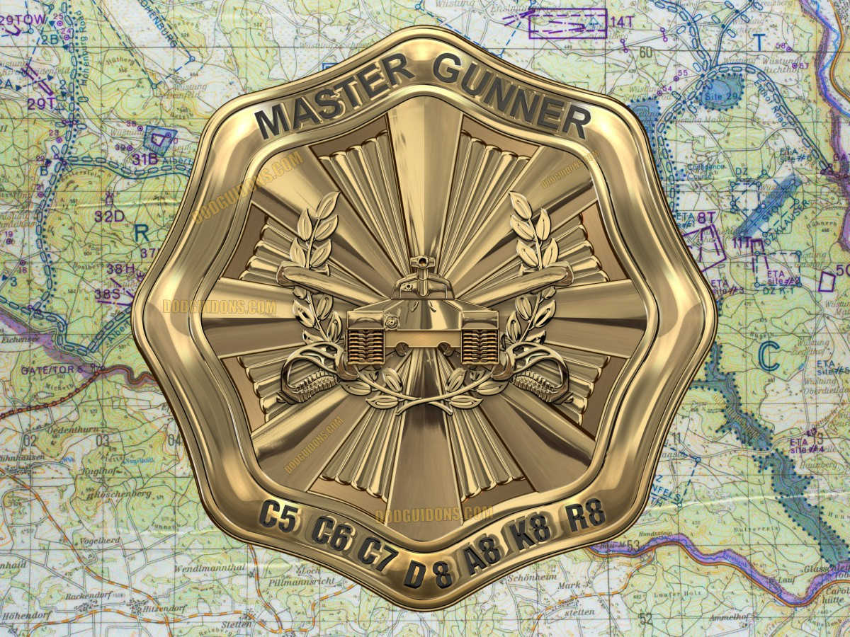Master Gunner Medallion