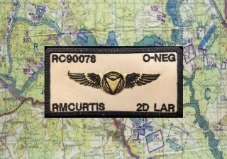 Navy Enlisted Drone Wings Flak Plate Carrier Patch
