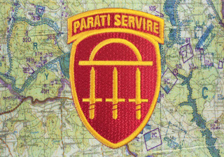Georgia Defense Force PARATI SERVIRE Patch