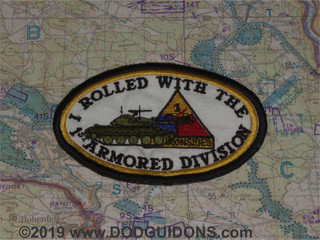I rolled with the 1st Armored Division M551