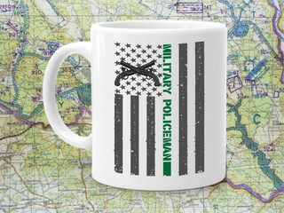 MILITARY POLICE COFFEE CUP