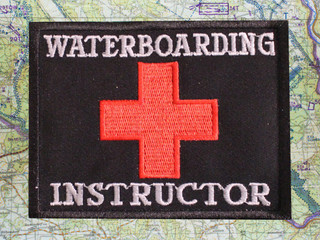 Waterboarding Water Instructor Moral Patch