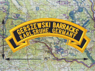 Gerszewski Barracks Karlsruhe Black Patch