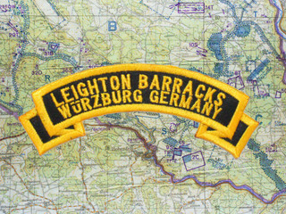 Leighton Barracks Würzburg Black Patch