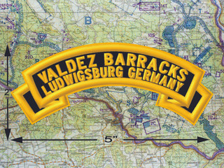 Valdez Barracks Ludwigsburg Black Patch