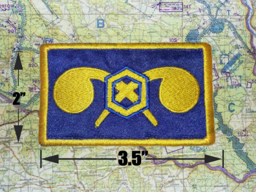 Chemical NBC Tactical Brown Patch