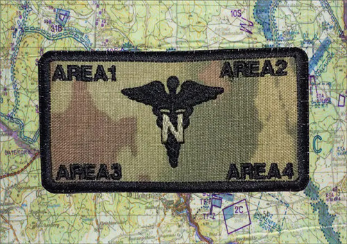 Army Nurse Flak Plate Carrier Patch