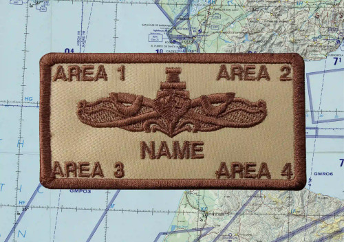 Enlisted Surface Warfare Specialist Flak Plate Carrier Patch