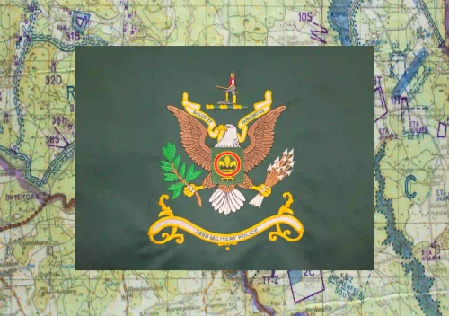783D Military Police Battalion Regimental Flag