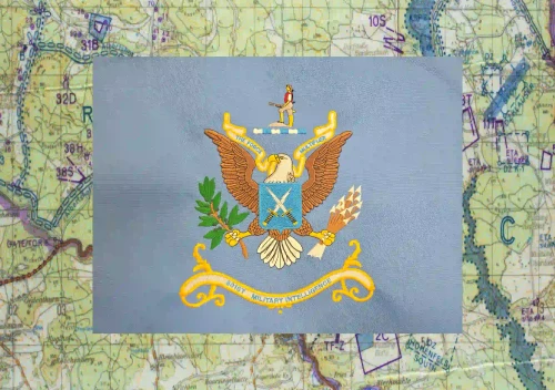 301 Military Intelligence Battalion Regimental Flag
