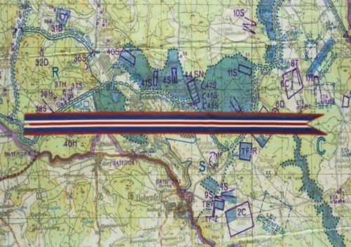 Air Force Gallant Unit Commendation Streamer For Guidon