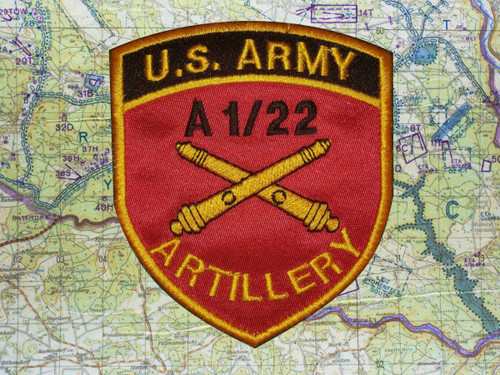 Field Artillery Shield with Battery Legend