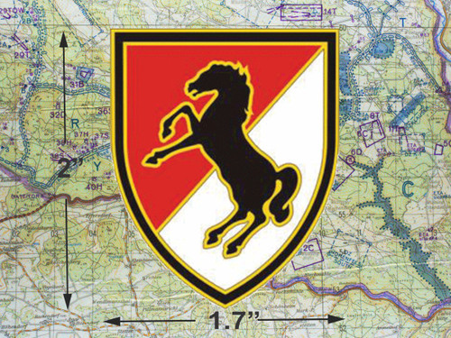 11th Armored Cavalry Small Medallion