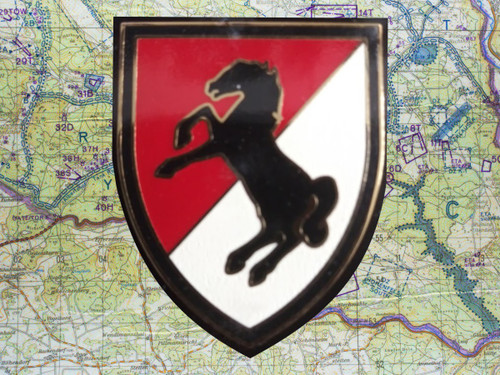 11th Armored Cavalry Small Medallion