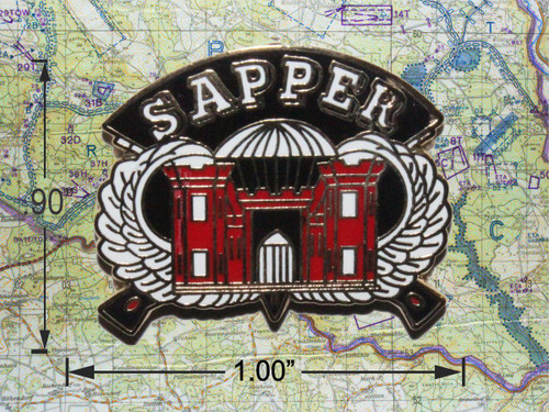 Airborne Sapper Hat Pin