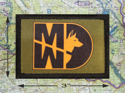 Military Working Dog Morale Patch