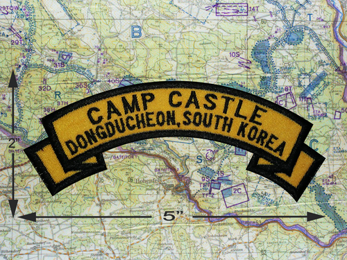 CAMP CASTLE DONGDUCHEON SOUTH KOREA PATCH