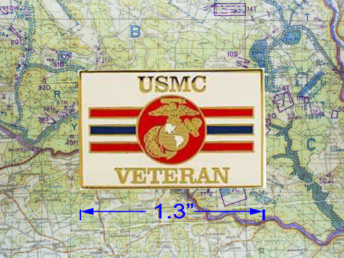 U.S.MARINES VETERAN PIN 